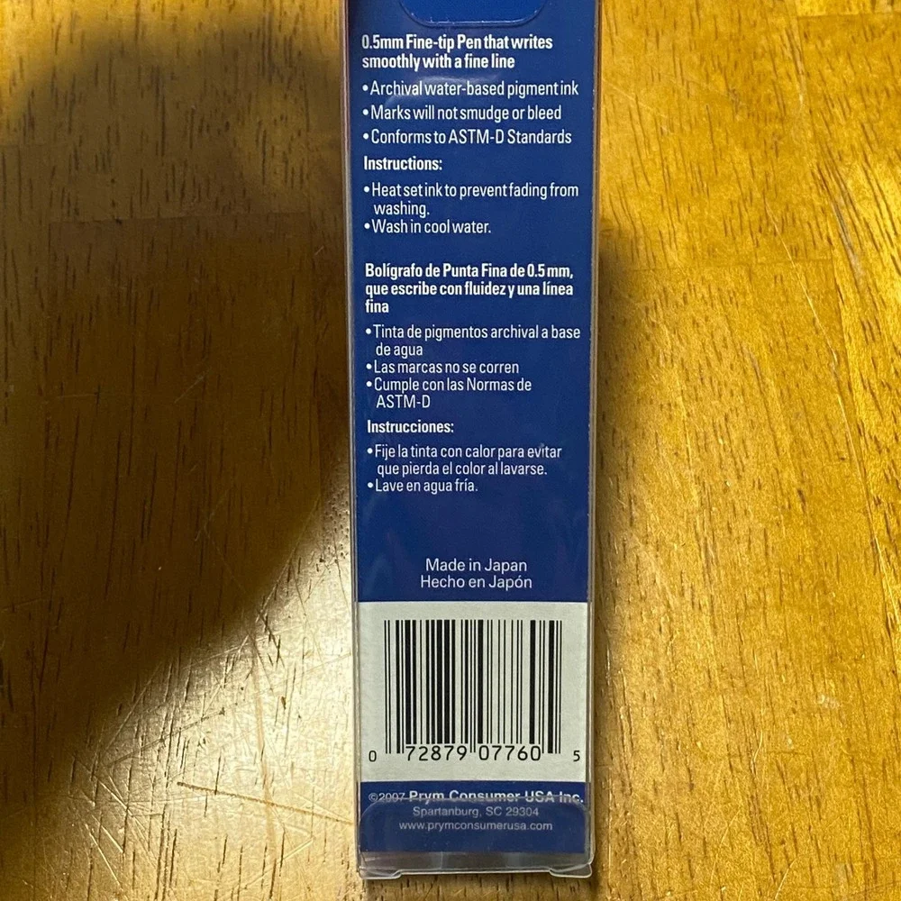 Fons & Porter Permanent Markers 3 Pack Multi New 7760 Fine Tip Fabric Pens